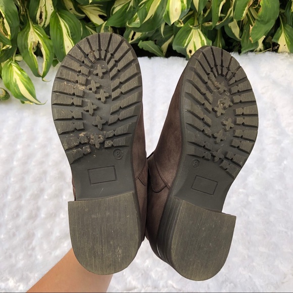 Electric Karma Shoes Electric Karma Brown Studded Ankle Niko Boot